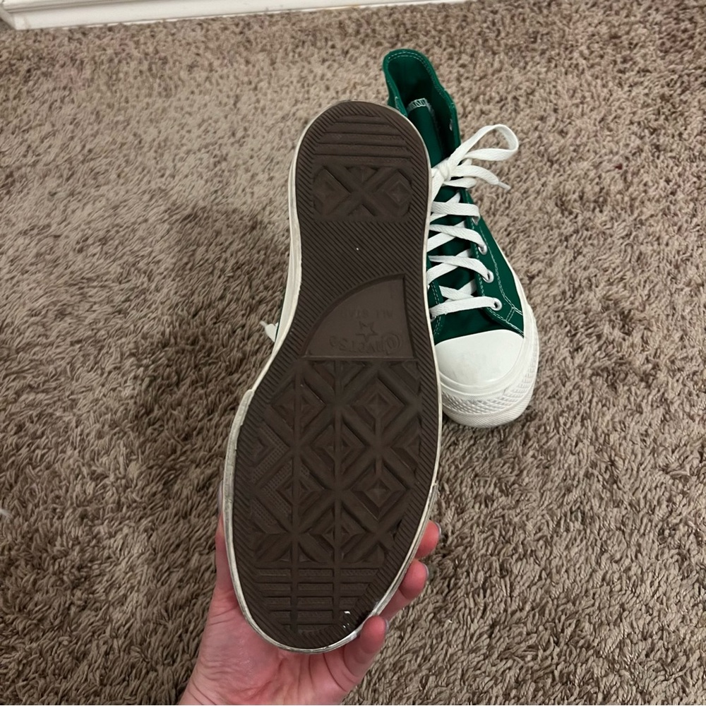 Converse Green High-Top Platform - Picture 5 of 10